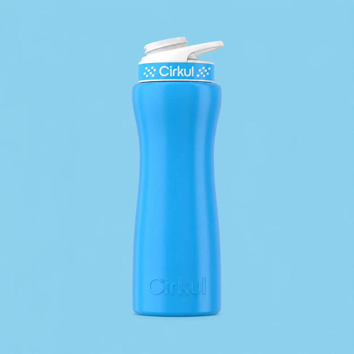 22oz. Stainless Steel Bottle & Comfort Grip Lid - US 0392