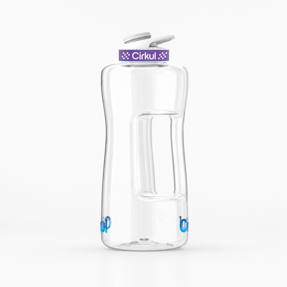 62oz. Plastic Bottle & Comfort Grip Lid - US 3077