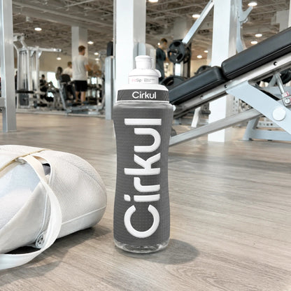 32oz. Grip Squeeze® Plastic Bottle & Sport Lid - US 2766