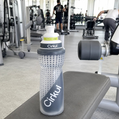 32oz. Insulated Squeeze® Plastic Bottle & Sport Lid - US 8542