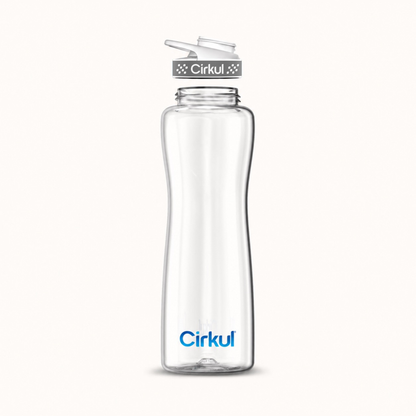 42oz. Plastic Bottle & Comfort Grip Lid - US 5963