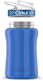 Custom 12oz. Stainless Steel Bottle & Comfort Grip Lid - US 3384