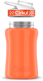 Custom 12oz. Stainless Steel Bottle & Comfort Grip Lid - US 1786