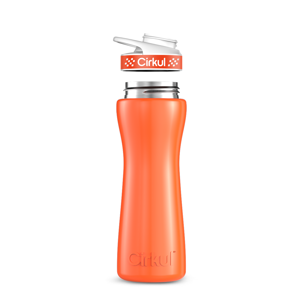 Custom 22oz. Stainless Steel Bottle & Comfort Grip Lid - US 7388