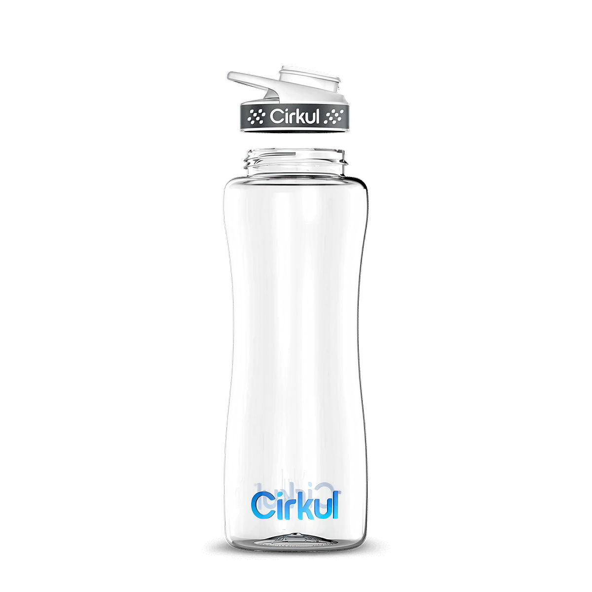 Custom 32oz. Plastic Bottle & Comfort Grip Lid - US 1868