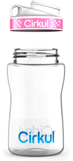 Custom 12oz. Plastic Bottle & Comfort Grip Lid - US 8070