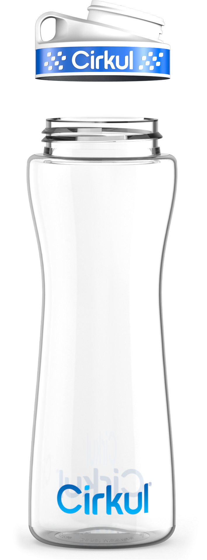Custom 22oz. Plastic Bottle & Comfort Grip Lid - US 4208
