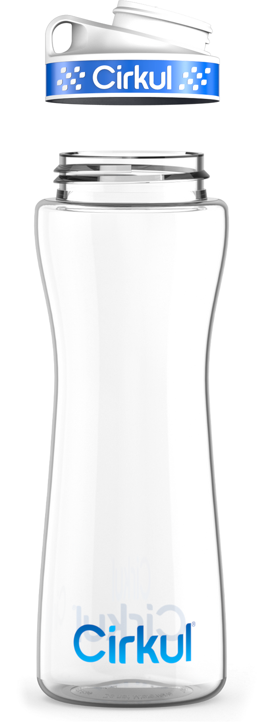 Custom 22oz. Plastic Bottle & Comfort Grip Lid - US 4208
