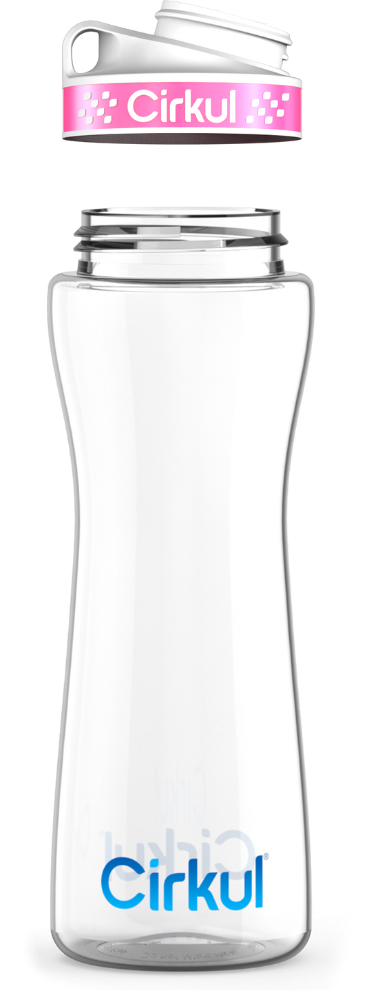 Custom 22oz. Plastic Bottle & Comfort Grip Lid - US 5338